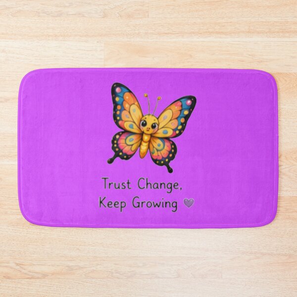 Item preview, Trust Change Keep Growing Cute Butterfly designed and sold by DailyDoodlesBySumbul.
