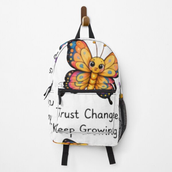 Item preview, Trust Change Keep Growing Cute Butterfly designed and sold by DailyDoodlesBySumbul.