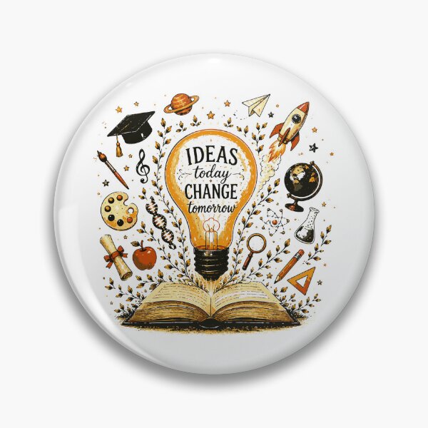 Item preview, Ideas Today Change Tomorrow T-Shirt & Sticker | Inspirational Teacher STEM Gift designed and sold by Sunday.Supply.