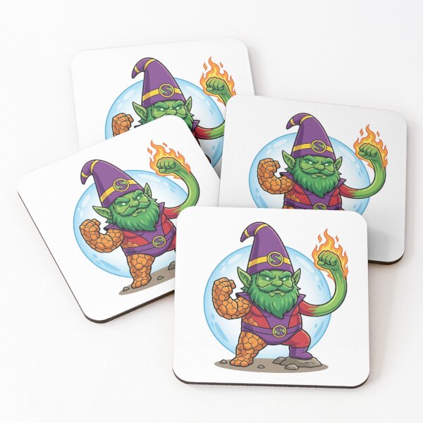 Item preview, Super-Skrull Garden Gnome designed and sold by Bad-Decisions-Designs.