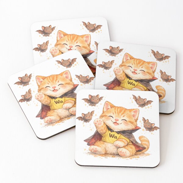Item preview, Orange Tabby Cat Bat Companion designed and sold by Wawa5656.