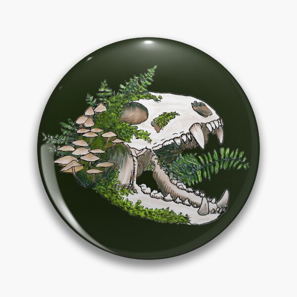 Item preview, Raccoon Skull Forest Decay designed and sold by pseudosiren.