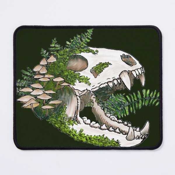 Item preview, Raccoon Skull Forest Decay designed and sold by pseudosiren.