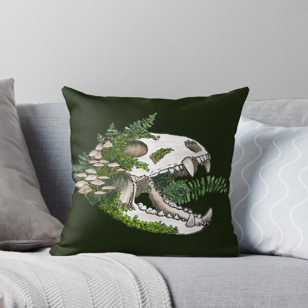 Item preview, Raccoon Skull Forest Decay designed and sold by pseudosiren.