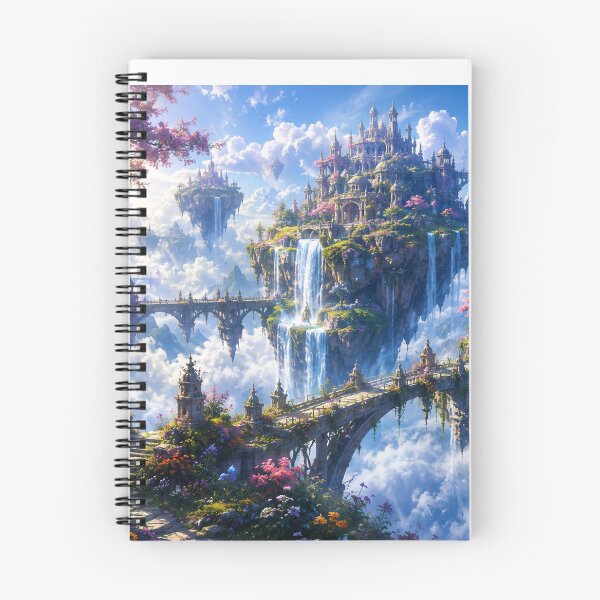 Item preview, Floating Islands Fantasy Paradise designed and sold by CodePaws Creations.