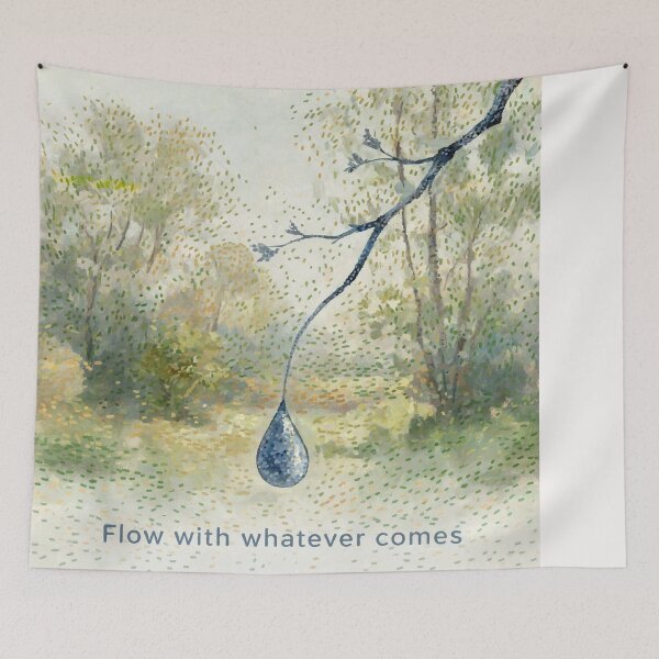 Item preview, Flow with whatever comes #6 designed and sold by Helios Be. Lavsh.