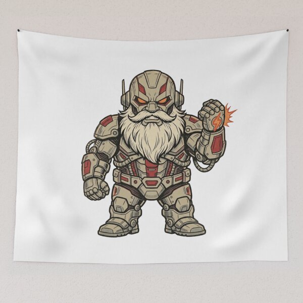 Item preview, Menacing Ultron Garden Gnome designed and sold by Bad-Decisions-Designs.