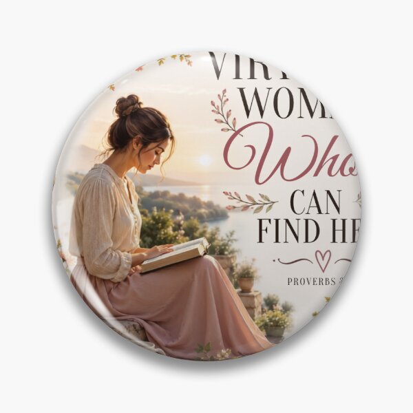 Item preview, Virtuous Woman Bible Faith Christian Shirt designed and sold by Artist heart studio.