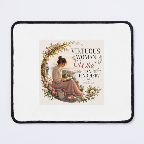 Item preview, Virtuous Woman Bible Faith Christian Shirt designed and sold by Artist heart studio.