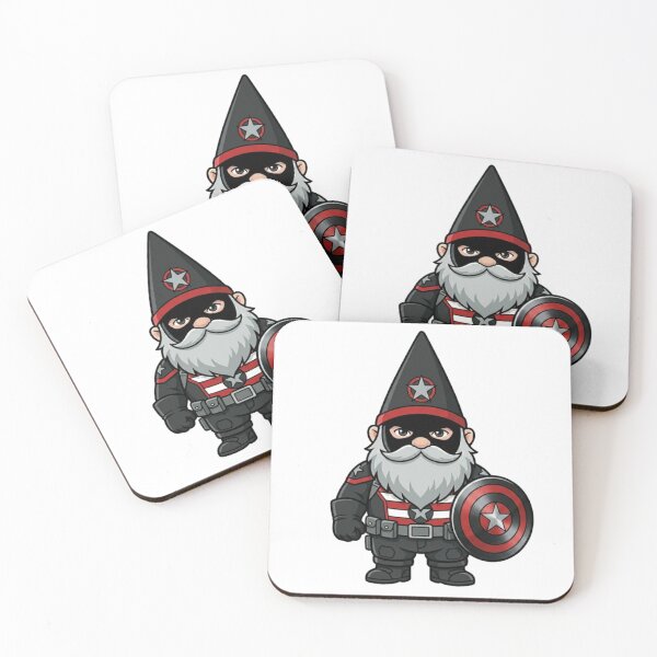 Item preview, Patriotic US Agent Garden Gnome designed and sold by Bad-Decisions-Designs.