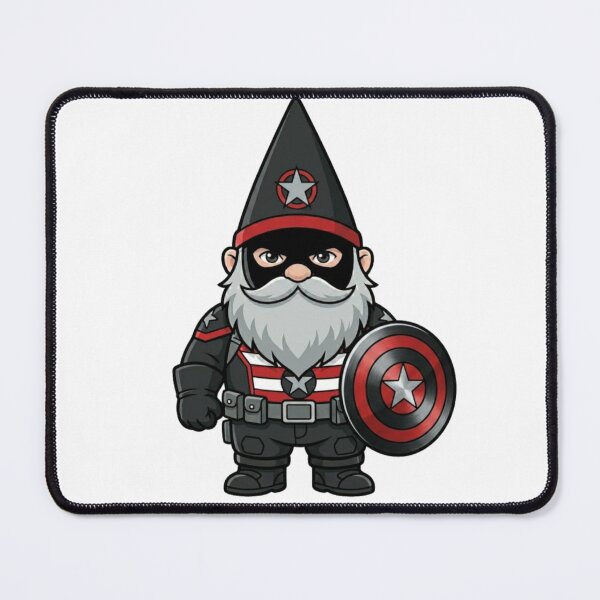 Item preview, Patriotic US Agent Garden Gnome designed and sold by Bad-Decisions-Designs.