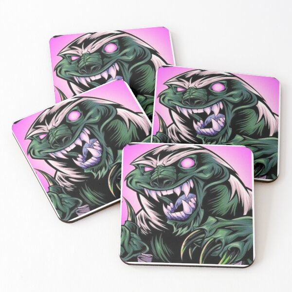Item preview,  Fearless Honey Badger Mascot | Bold Wildlife Graphic Design designed and sold by chopenambrewano.