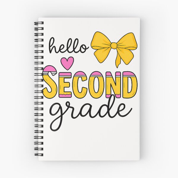 Item preview, Hello Second Grade For Girls Boys Cute Back To School Pencil designed and sold by JamesCrArt.