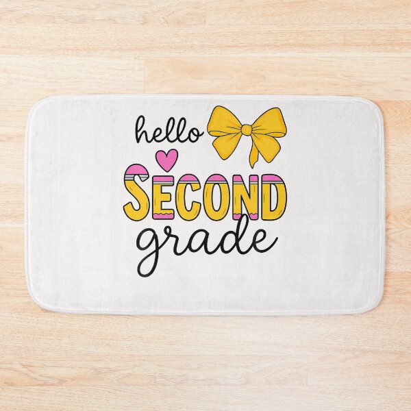 Item preview, Hello Second Grade For Girls Boys Cute Back To School Pencil designed and sold by JamesCrArt.