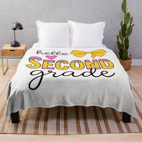 Item preview, Hello Second Grade For Girls Boys Cute Back To School Pencil designed and sold by JamesCrArt.