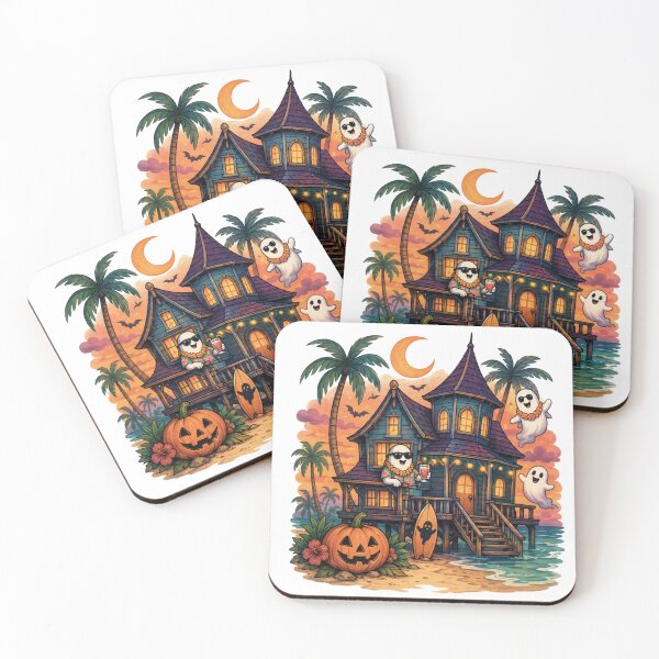 Item preview, Summerween Haunted Beach House designed and sold by DustyCuriositie.