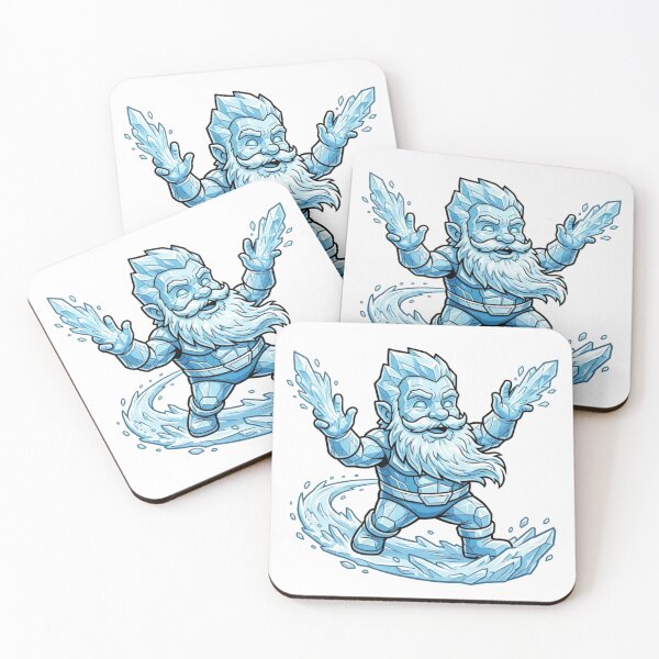 Item preview, Freezing Iceman Garden Gnome designed and sold by Bad-Decisions-Designs.