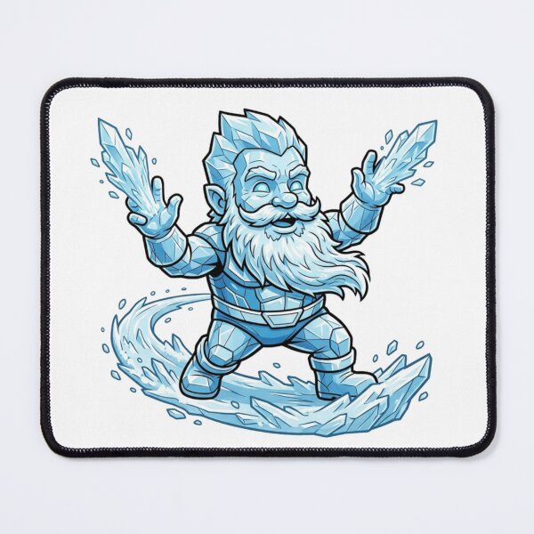 Item preview, Freezing Iceman Garden Gnome designed and sold by Bad-Decisions-Designs.