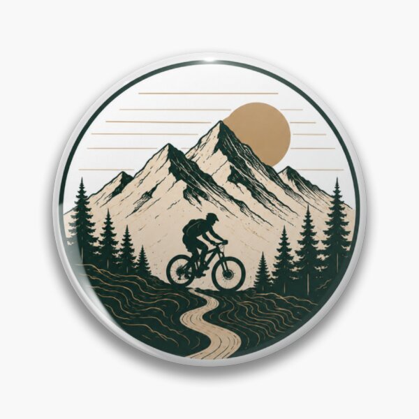 Item preview, Ride Explore Repeat - Mountain Bike Adventure designed and sold by Nauliz.