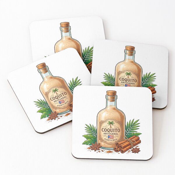 Item preview, Puerto Rico Coquito Artesanal – Traditional Puerto Rican Drink designed and sold by StudioBase.