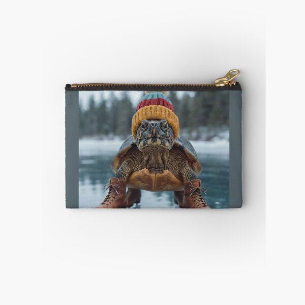 Item preview, Cute Turtle Ice Skating in Winter Hat designed and sold by Vaelia.