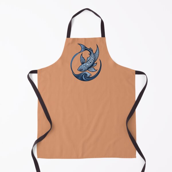 Item preview, Tribal Fish Blue Wave – Maori Ocean Emblem designed and sold by SilentPowerArt.