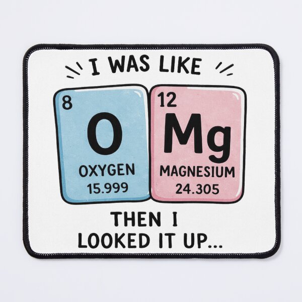 Item preview, Science Puns OMG Funny Science designed and sold by ryanapples2.