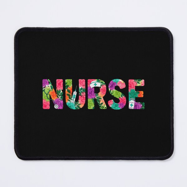 Item preview, NURSE colorful typorgaphy designed and sold by YNELENT.