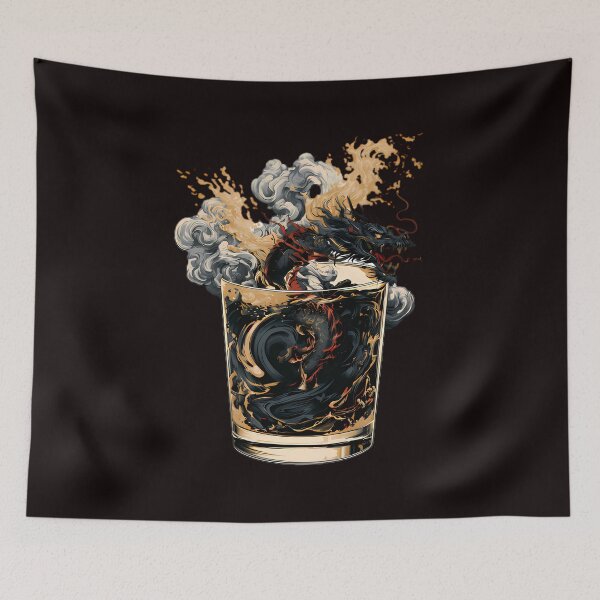Item preview, Japanese Dragon Whiskey Glass designed and sold by Structure-Blue.