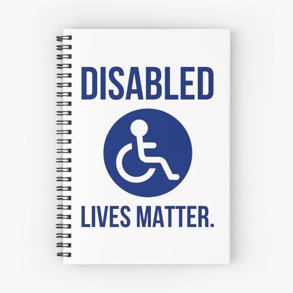 Item preview, Disabled lives matter. designed and sold by Rachel the Artist .
