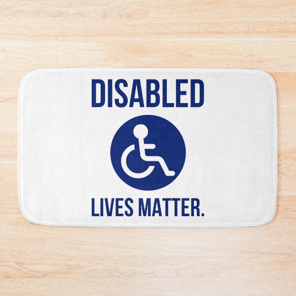 Item preview, Disabled lives matter. designed and sold by Rachel the Artist .