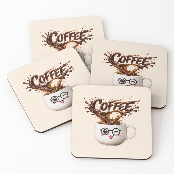 Item preview, Funny Coffee Lover Splash Glasses Cup Caffeine Geek Art designed and sold by CreativeArtistL.