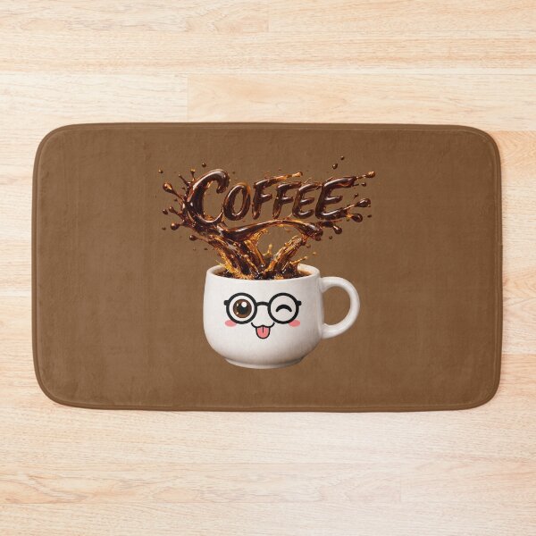 Item preview, Funny Coffee Lover Splash Glasses Cup Caffeine Geek Art designed and sold by CreativeArtistL.