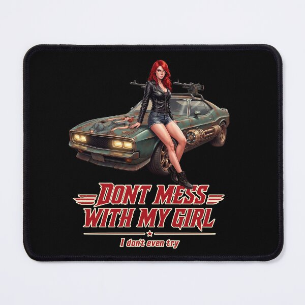 Item preview, Vintage car girl design for auto enthusiasts and gamers t-shirt design designed and sold by GroovyGoody.