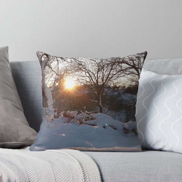 Item preview, Winter Sunburst Snowy Forest Landscape Photography designed and sold by Nature Moments.
