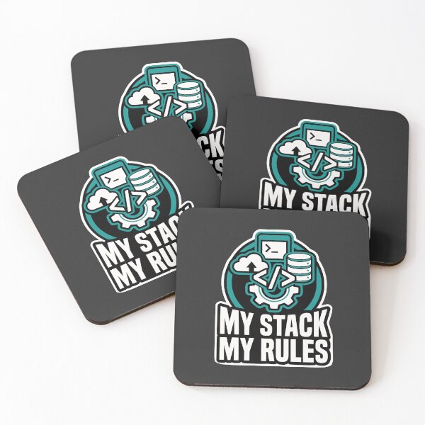 Item preview, My Stack My Rules Funny Developer Gift Programming Identity Design designed and sold by Ixnor.