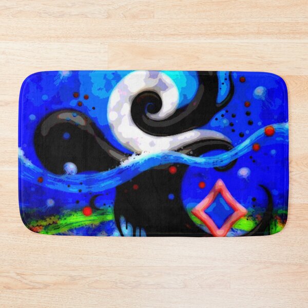 Item preview, yin and flow C sky ocean poster color colorful geometric abstract design designed and sold by SmashingDeals.