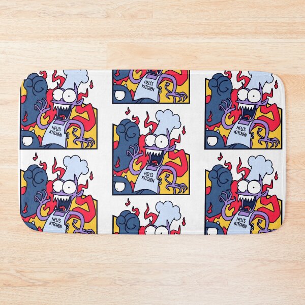 Item preview, Fiery Demon Cook - Retro Animated Comic Style designed and sold by Billy Morfo™.
