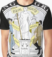 State Seal of Wyoming | United States Graphic T-Shirt