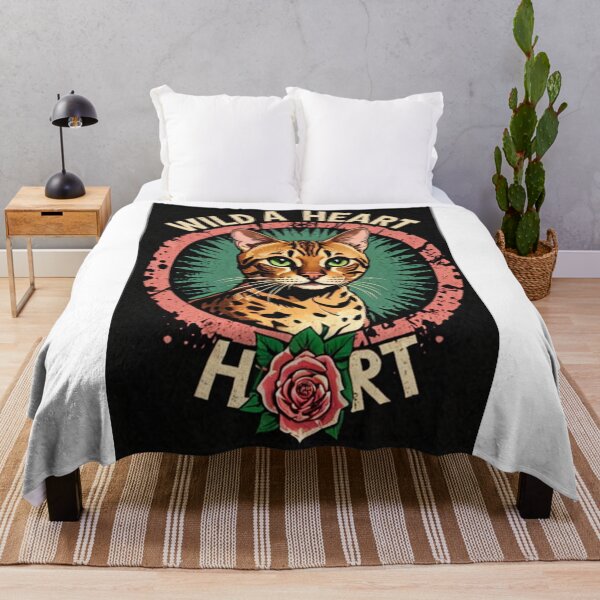 Item preview, Art - Domestic Feline with Leopard Patterns, Colorful Vintage Illustration designed and sold by World-Pets.