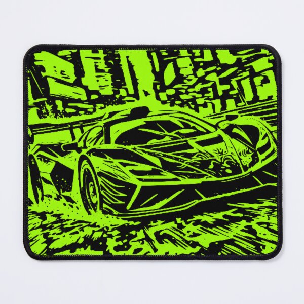 Item preview, Bold Minimalist Supercar Pencil Line Art | Modern Racing Sketch | Automotive Line Drawing designed and sold by Nexus Space.