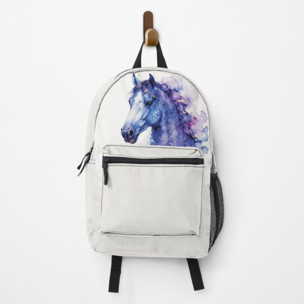 Item preview, Elegant Horses Portraits - Purple horse 1 designed and sold by Lucia Amaris Art.