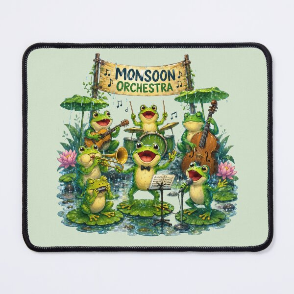Item preview, Monsoon Orchestra Happy Frog Band designed and sold by Safe Haven Pets.