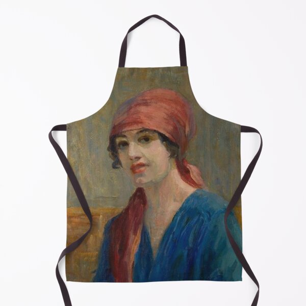 Item preview, Self Portrait with Red Scarf designed and sold by SharonTheFirst.