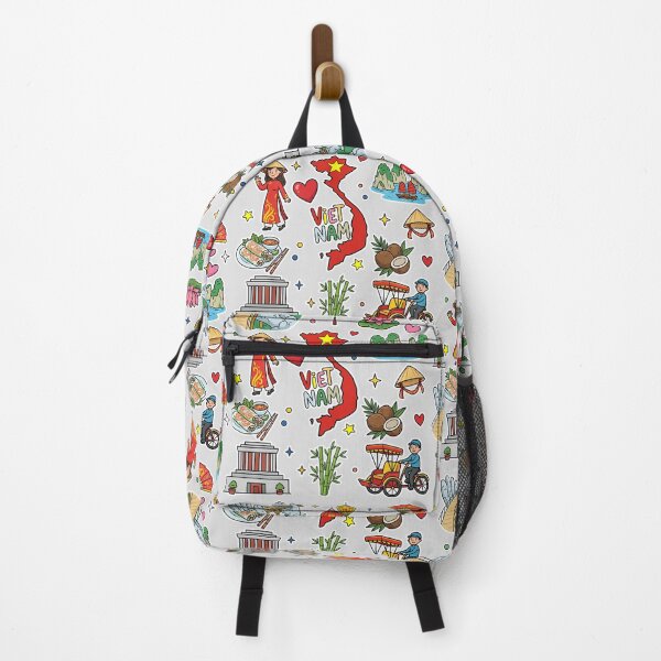 Item preview, Vietnam Culture Landmarks and Heritage Sticker Collage designed and sold by mashmosh.