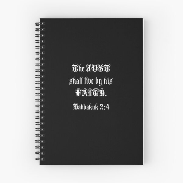 Item preview, Habbakuk 2:4 Just Shall Live By Faith designed and sold by 1CubedStudio.