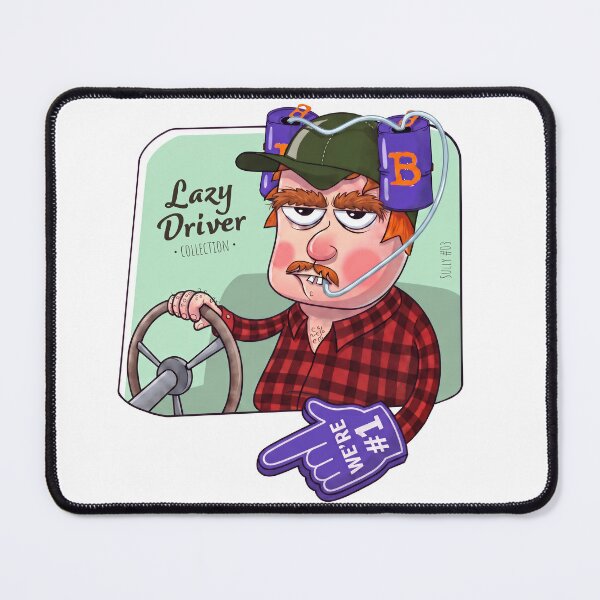 Item preview, Lazy Driver Funny Sarcastic Style designed and sold by GroovyGoody.