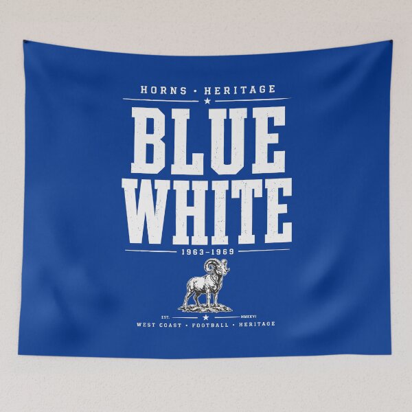 Item preview, Blue White 1963–1969 — Vintage West Coast Football Heritage designed and sold by elcarnero.