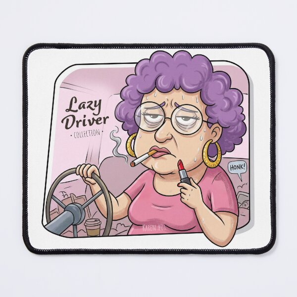 Item preview, Lazy Driver Funny Sarcastic Style  designed and sold by GroovyGoody.