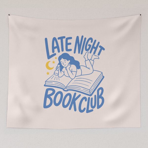 Item preview, Late Night Book Club: Bookish Decor designed and sold by oneofthesedayys.
